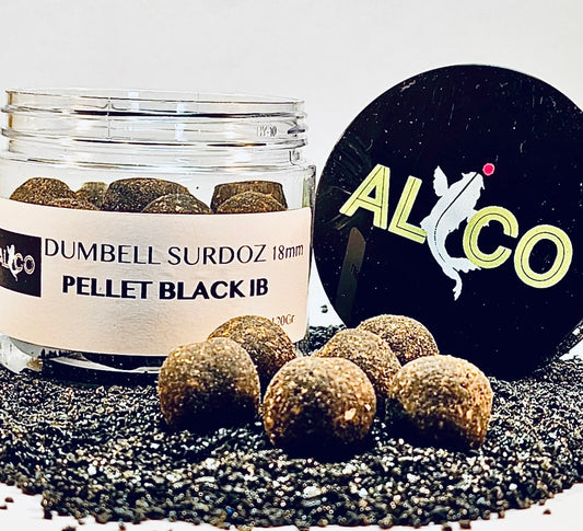 DUMBELL HOOK BAIT "PELLET BLACK IB"