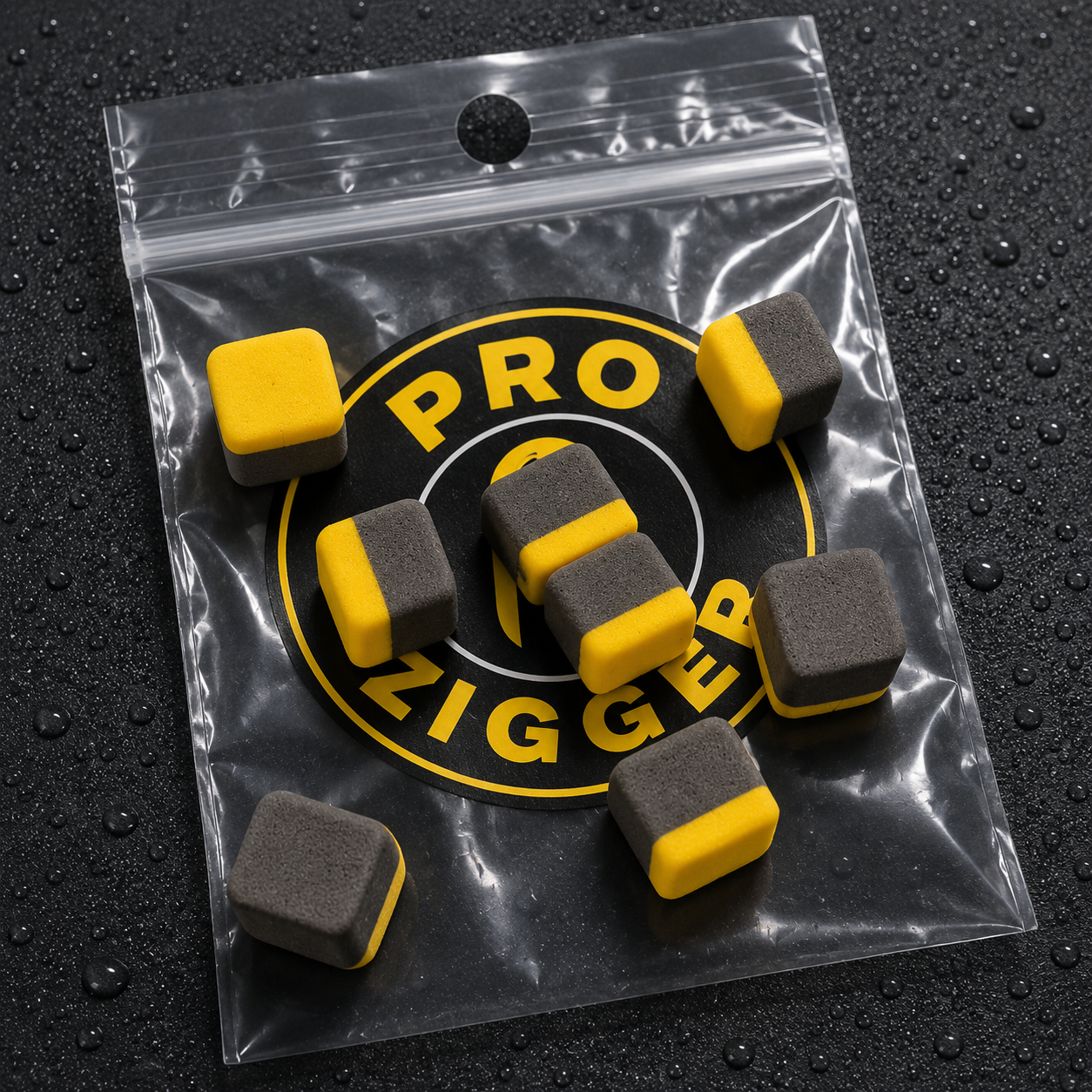 Mousse PRO ZIGGER CUB        Jaune et Noir